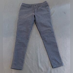 Lululemon ABC pants skinny‎ tech canvas men’s size 31x32 pre- owned condition